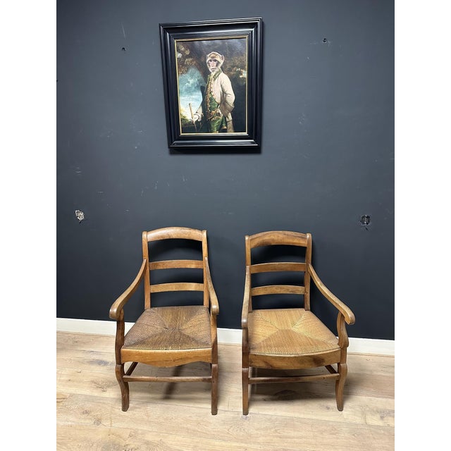 French Provençal Style Armchairs, Set of 2 For Sale - Image 9 of 9