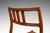 Set of Ten (10) Danish Modern Møller Model 79 Side Chairs in Teak & Leather by Niels Møller for j.l. Møller Mobelfabrik, Denmark, C. 1960's For Sale - Image 12 of 18