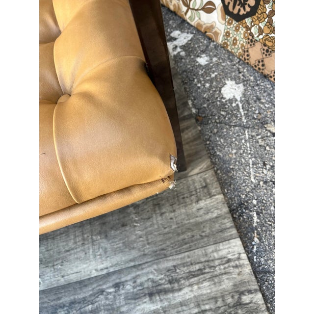 Mid Century Modern Office Sofa in the Milo Baughman's Style. Circa 1970s For Sale - Image 10 of 12