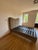 Lemieux et Cie Lemieux Et Cie Queen Velvet Bed Frame For Sale - Image 4 of 6