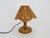 Vintage Table Lamp with Caning in Bamboo and Rattan, 1950s For Sale - Image 4 of 10