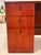 Brown Transitional Cherry Stain Executive Desk For Sale - Image 8 of 12