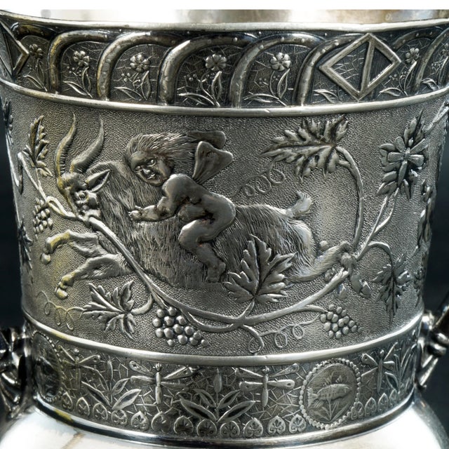 Late 19th Century Rockford Victorian Sugar With Fairies Riding Goats 19th Century For Sale - Image 5 of 10