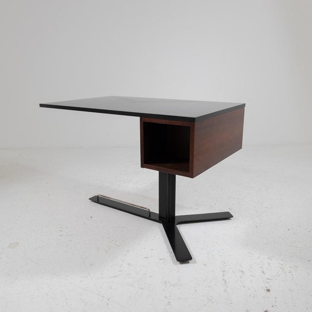 Metal Writing Desk attributed to Antonello Mosca, 1970s For Sale - Image 7 of 13