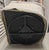 TCS Designs Custom Diamond-Tufted Swivel Barrel Chair With Passementerie Trim For Sale - Image 4 of 5