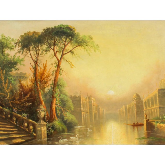 James Salt, Antique Venetian Scenes, 19th Century, Oil on Canvases, Framed, Set of 2 For Sale - Image 14 of 18