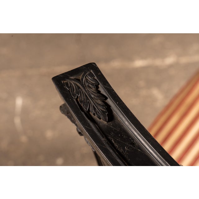 Late 19th Century Renaissance Revival Ebonized Carved Side Chair For Sale - Image 9 of 9