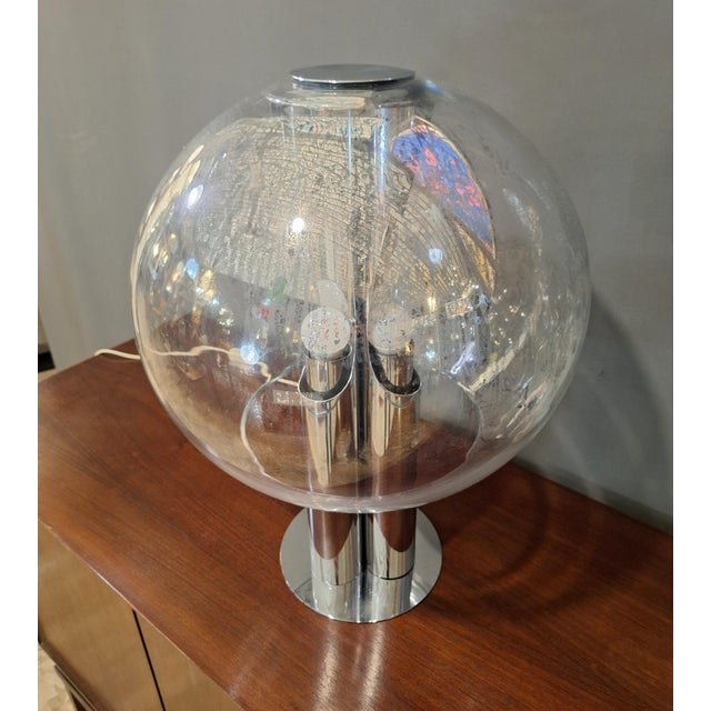 Edera Model Table Lamp Produced by Selenova, Italy, 1970s For Sale - Image 4 of 11
