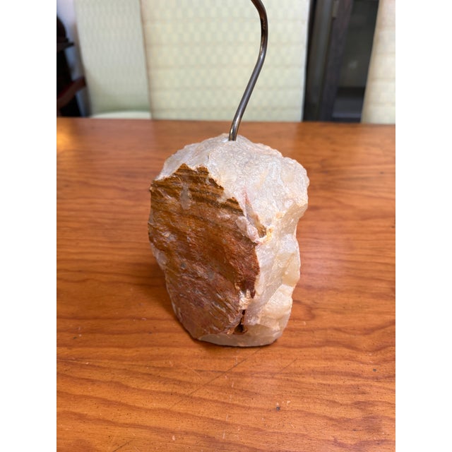 Curtis Jere Style Birds in Flight Brass Sculpture on Onxy, Mid 20th Century For Sale - Image 12 of 12