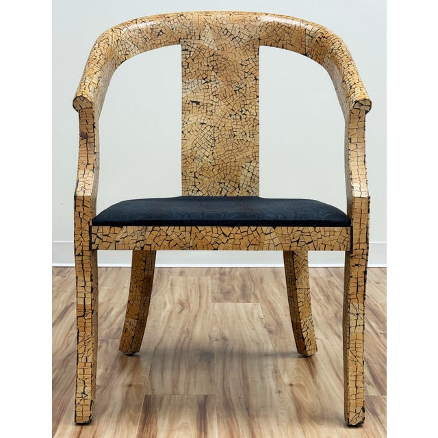 Vintage Tessellated Dining Table and Four (4) Chairs For Sale In Kansas City - Image 6 of 15