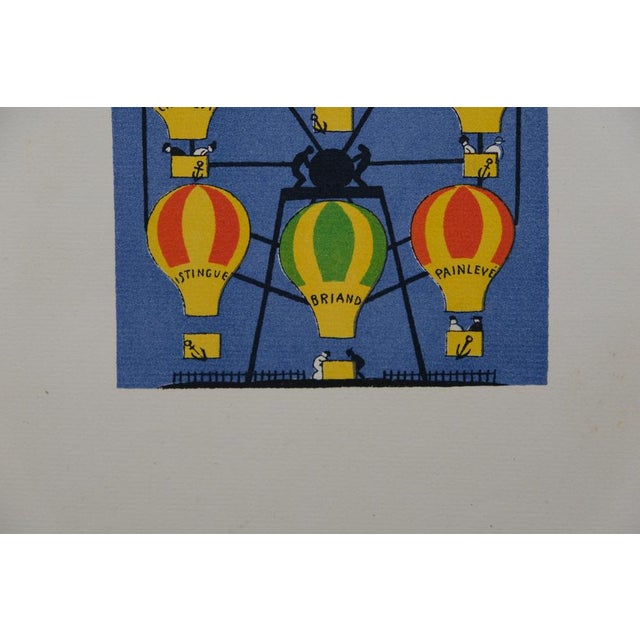 Lucien Boucher, La roue en montgolfière, Lithograph For Sale - Image 4 of 6