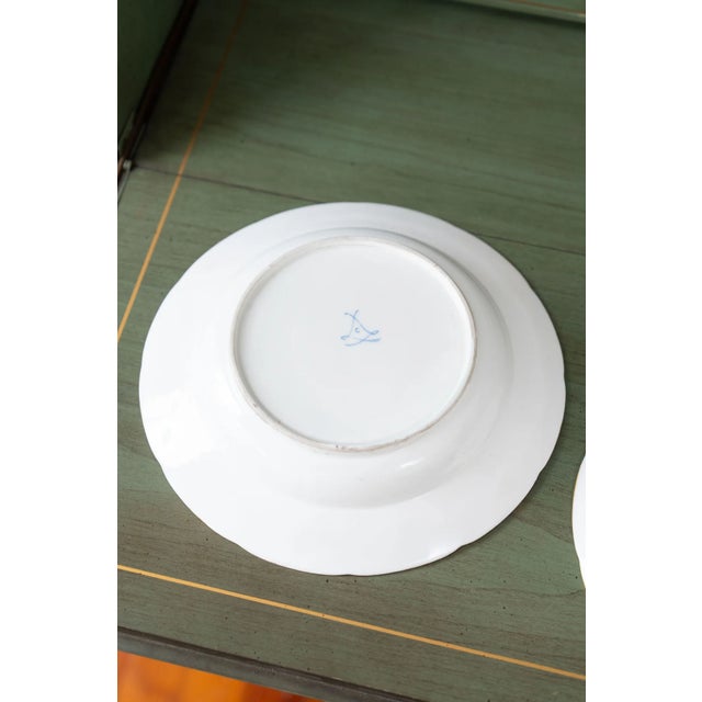 Pair of 18th Century French Sèvres Hand Painted Bowls For Sale - Image 13 of 13