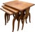 Camel MCM Nesting Tables - Set of 3 For Sale - Image 8 of 12