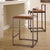 Metal Bradbury Counter Stool, Saddle Leather For Sale - Image 7 of 9