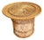 1960 Ventage Woven Rattan Round Side Table For Sale