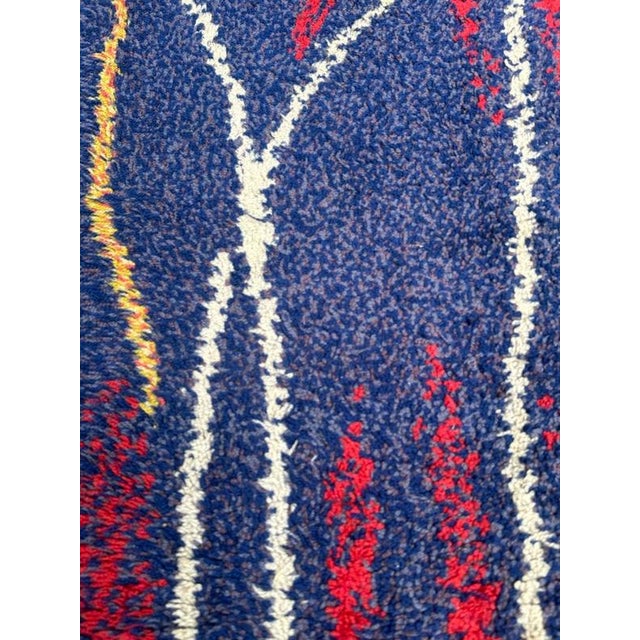 1960s Small Vintage Swedish Rug, 1960s For Sale - Image 5 of 18