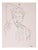 Jean Cocteau, Portrait de Jean Desbordes, Lithograph, 1929 For Sale