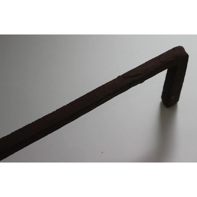 Early 20th Century Set of Andirons in the Manner of Addison Mizner For Sale - Image 5 of 13