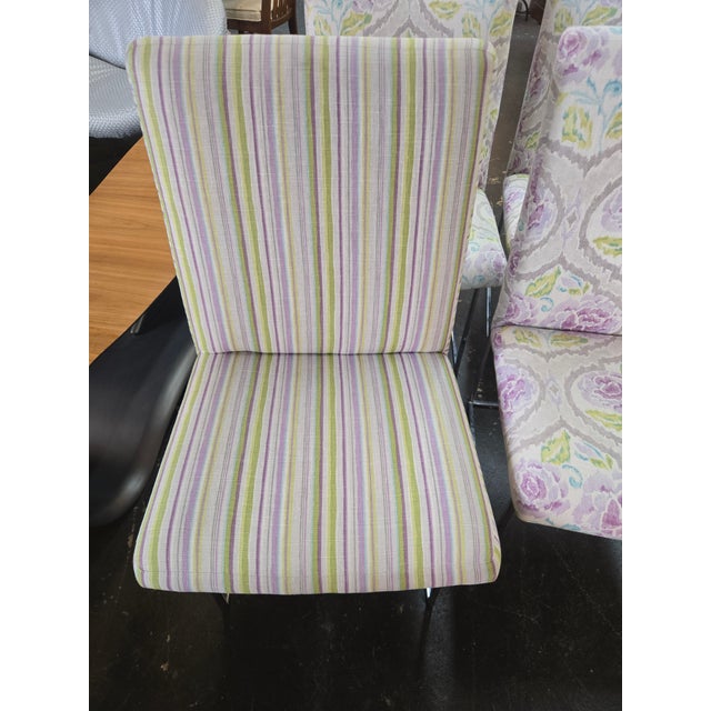 Light Green Milo Baughman Model 1187-110 Dining Chairs-Set of 6 For Sale - Image 8 of 8
