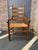20th Century Clore Furniture Set of 10 Shaker Style Walnut Rush Seat Ladder Back Dining Chairs For Sale - Image 4 of 18