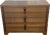 Mid 20th Century American Low Three-Drawer Chest (Bachelor’s Chest / Bedroom-Suite Piece) For Sale - Image 4 of 4