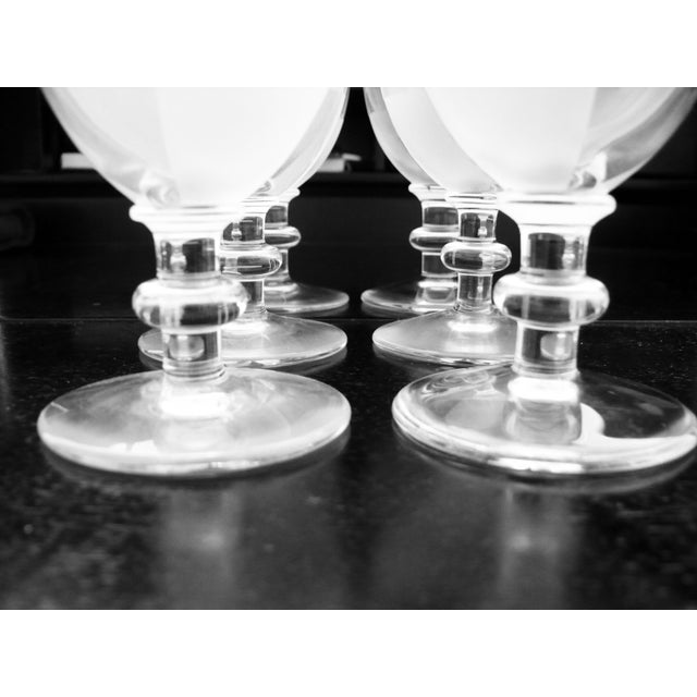 1980s Art Deco Hermes Paris Crystal Glasses - Set of 18 For Sale In Dallas - Image 6 of 16