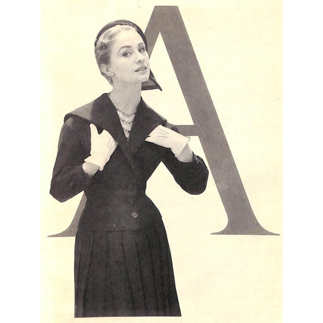 "Christian Dior's Little Dictionary of Fashion: A Guide to Dress Sense for Every Woman" 1954 Dior, Christian For Sale - Image 11 of 11