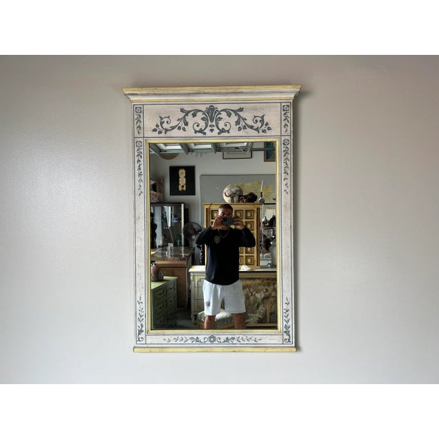 Vintage French Neoclassical - Style Wall Mirror by John Widdicomb For Sale - Image 4 of 11