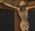 Brown Brutalist Wooden Cross with Christ Figure, 1950s For Sale - Image 8 of 11
