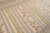 9x12 Vintage Aubusson Flat Weave Wool Rug, Lilac Grey Fern Stripe For Sale - Image 4 of 10