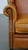Wing Chair in Cowhide Leather For Sale - Image 9 of 12