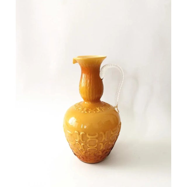 Large Opaline Vase, Italy, 1960s For Sale - Image 4 of 12