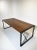 Vintage Industrial Dining Table For Sale - Image 4 of 4