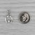 2000 - 2009 0.19ctw Round Diamond Pendant 18k White Gold Small Drop For Sale - Image 5 of 5