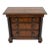 Bachelors Three Drawer Chest Mahogany With Secretary Pullout Table Feature For Sale
