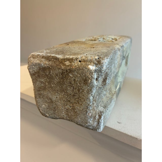 Vintage Gothic Revival Cast Stone Pier Finial / Architectural Salvage Post Cap - 16" For Sale - Image 6 of 10
