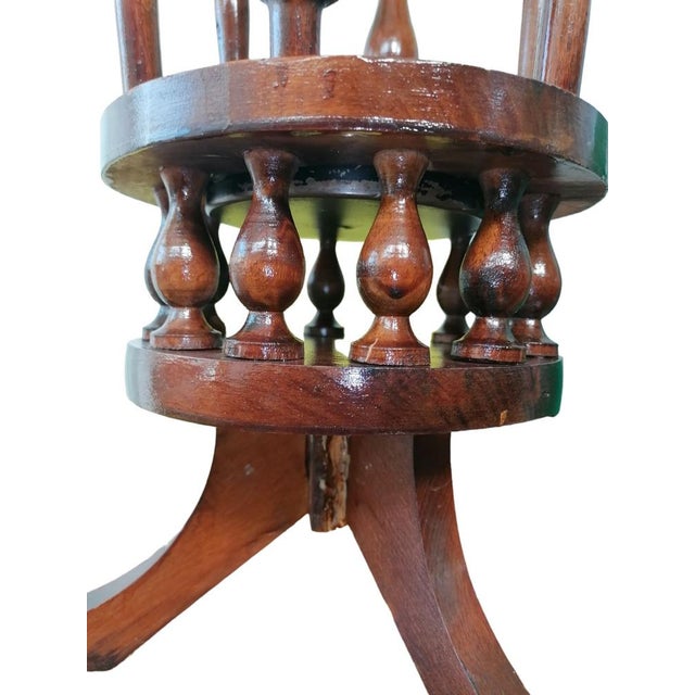 1950s Wooden Umbrella Stand, 1950s For Sale - Image 5 of 6