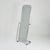 Glass Mid-Century Chrome Floor Mirror, 1980s For Sale - Image 7 of 11
