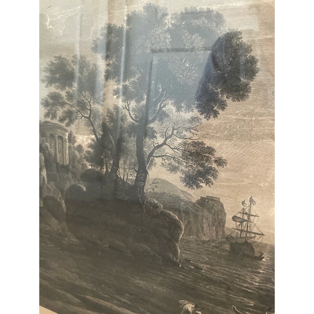 The Landing of Aeneas in Italy Framed Lithograph For Sale In Baltimore - Image 6 of 7