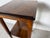 Wood Vintage Traditional Walnut Two-Tier Side Table With Turned Legs For Sale - Image 7 of 12