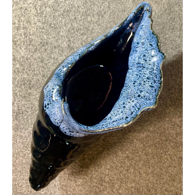 Mid 20th Century Van Briggle Art Pottery Conch Shell Planter/Vase For Sale - Image 9 of 10