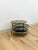Mid 20th Century Milo Baughman Style Tubular Chrome Swivel Coffee Table Smokey Glass MCM For Sale - Image 5 of 13