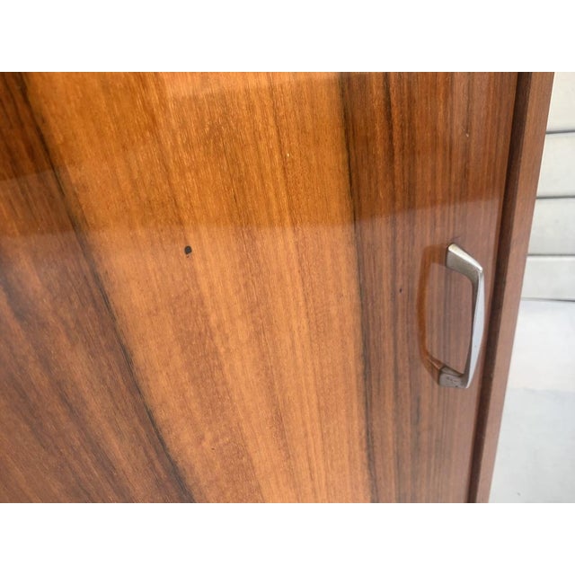 Natural Walnut Cabinet, 1970s For Sale - Image 9 of 18