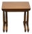 Heritage Furniture Solid Mahogany Italian Provincial 21" Nesting End Tables For Sale