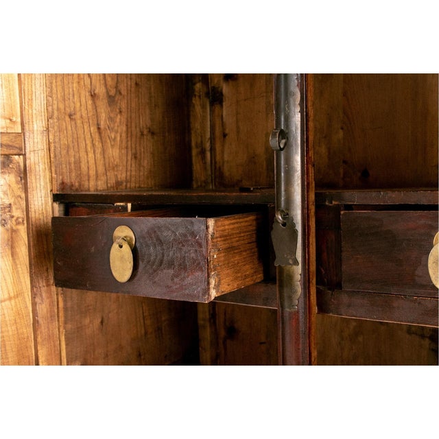 Antique Chinese Scholars Storage Cabinet For Sale - Image 11 of 14