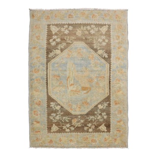 Zabihi Collection Dramatic Persian Kurd Bidjar Antique Rug For Sale
