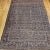 Antique Persian Tabriz, Rug, Handwoven Allover Herati Geometric Pattern, Ivory & Blue, 8’ X 12’ For Sale - Image 4 of 12