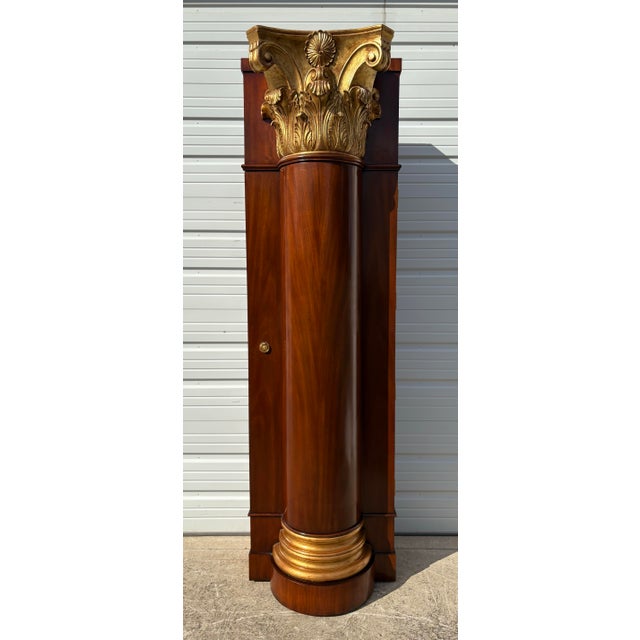 Maitland Smith Handcrafted Classical Column Cabinet For Sale - Image 12 of 12