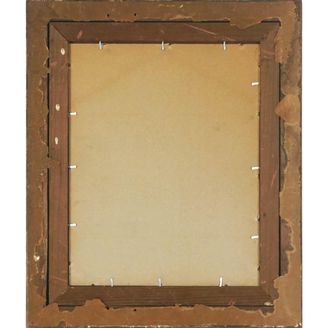 Early 20th Century Early 20th Century Ashcan Portrait of Woman Illuminated by Moonlight Attributed to Everett Shinn For Sale - Image 5 of 5