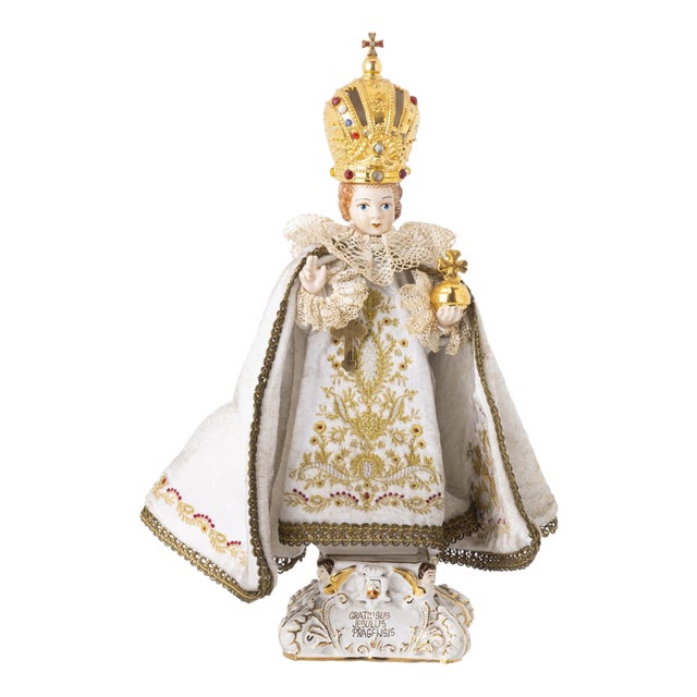 Sacred Art Infant Jesus of Prague Figurine For Sale
